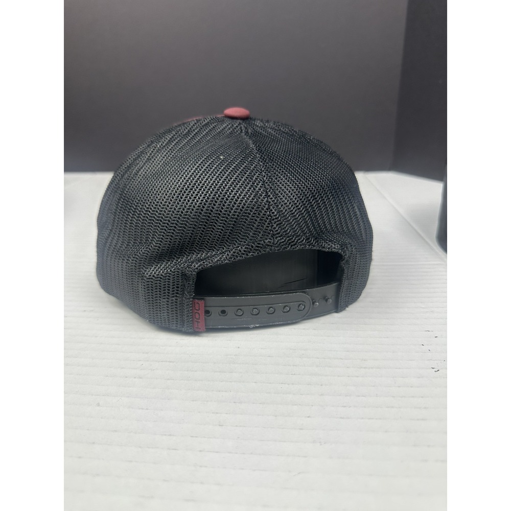 Hooey Hat Oil Rig Cap Rose HOG Patch Cap  embroidered Mesh Snapback‎ - Picture 4 of 7
